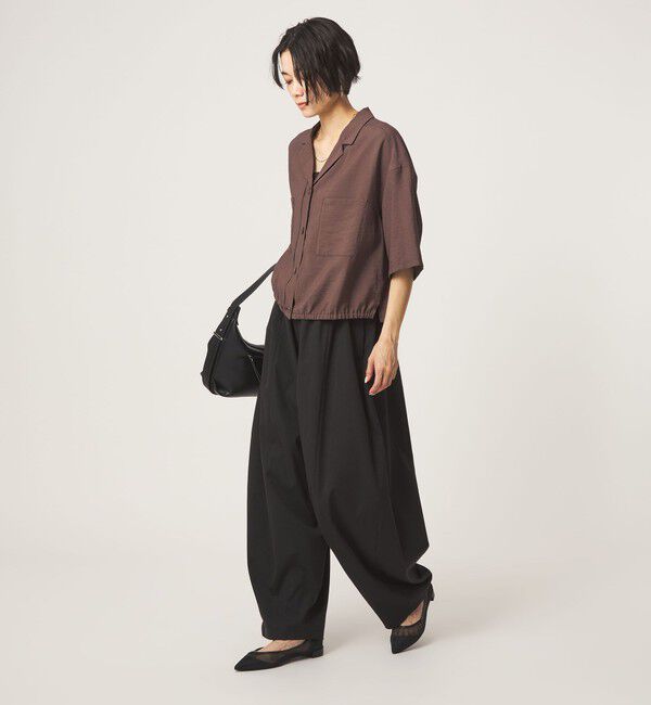 UNITED ARROWS green label relaxing「【WEB限定】＜at ease＞カーブ パンツ マシンウォッシャブル ストレッチ UVカット」|その他|