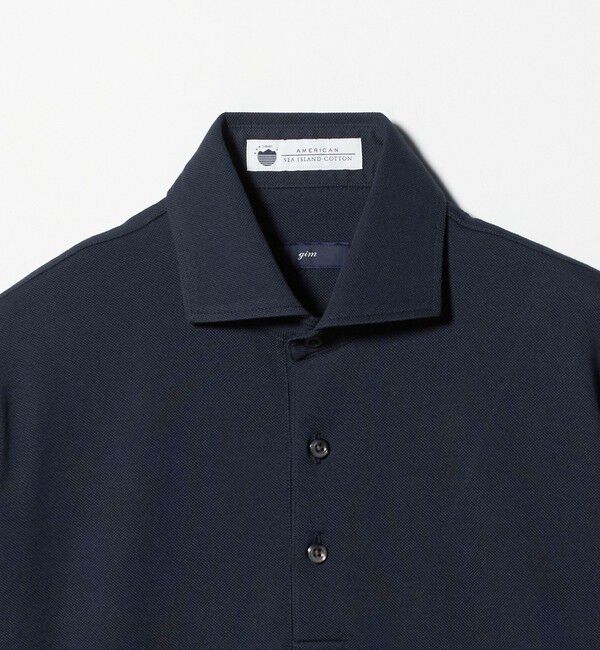 UNITED ARROWS green label relaxing「＜gim＞26SS アメリカンシーアイランド ビズ ポロシャツ -吸水速乾-」|ポロシャツ|