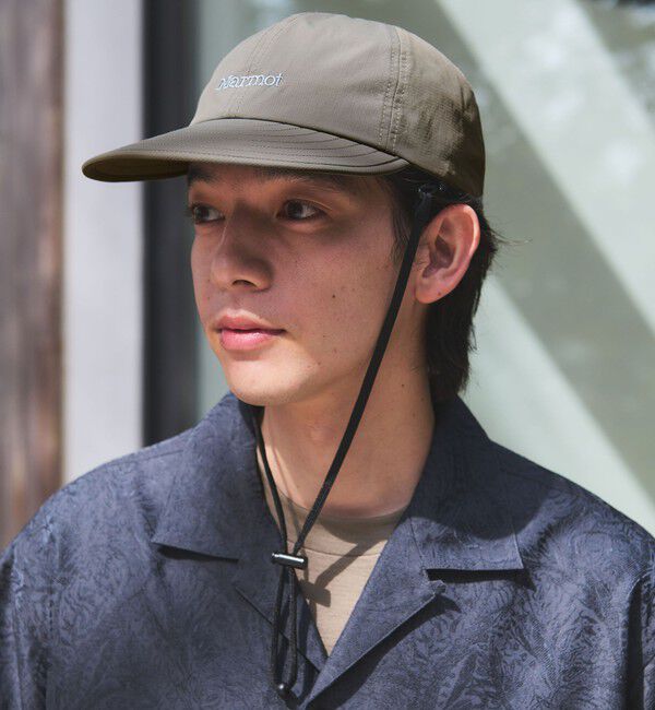 UNITED ARROWS green label relaxing「【別注】＜Marmot＞ロング ビル キャップ 帽子」|キャップ・キャスケット|DK.GRAY