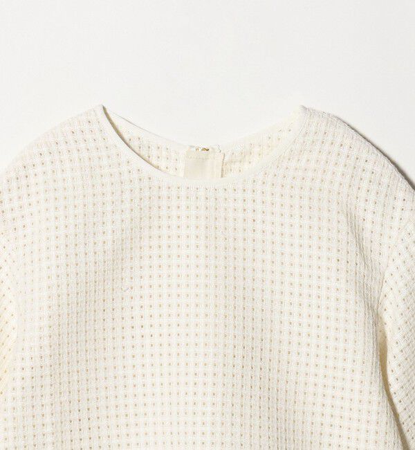 UNITED ARROWS green label relaxing「ラティス ツイードライク プルオーバー」|シャツ・ブラウス|