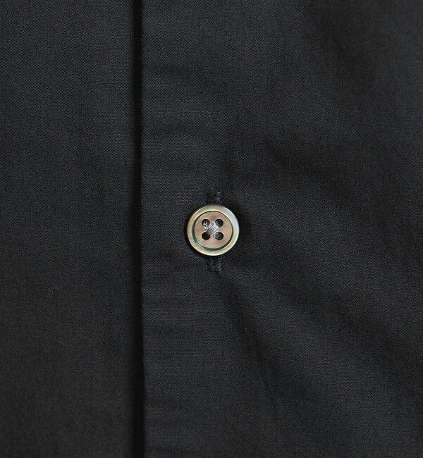 BEAUTY&YOUTH UNITED ARROWS「【WEB限定 WARDROBE SMART】コットン ワイドカラー スキッパー シャツ」|シャツ・ブラウス|