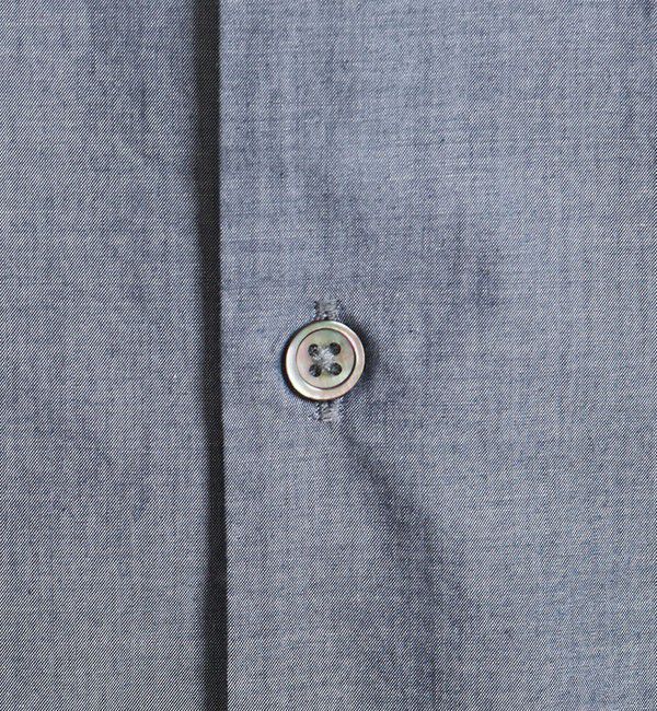 BEAUTY&YOUTH UNITED ARROWS「【WEB限定 WARDROBE SMART】コットン ワイドカラー スキッパー シャツ」|シャツ・ブラウス|