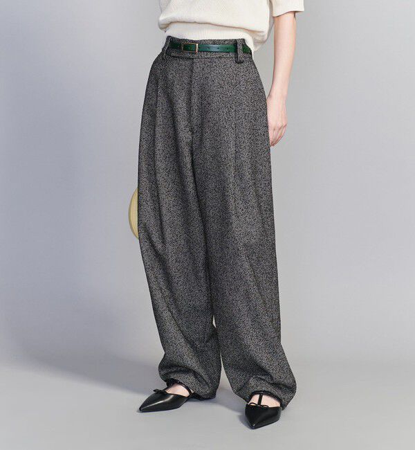 BEAUTY&YOUTH UNITED ARROWS「ツイードライク テーパード パンツ」|その他|