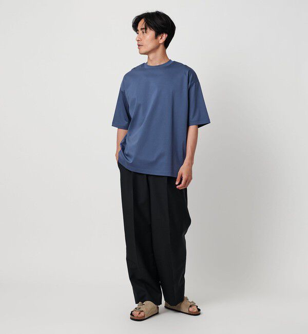 BEAUTY&YOUTH UNITED ARROWS「スーパークール クルーネック カットソー -接触冷感 抗菌・防臭‐」|Tシャツ・カットソー|