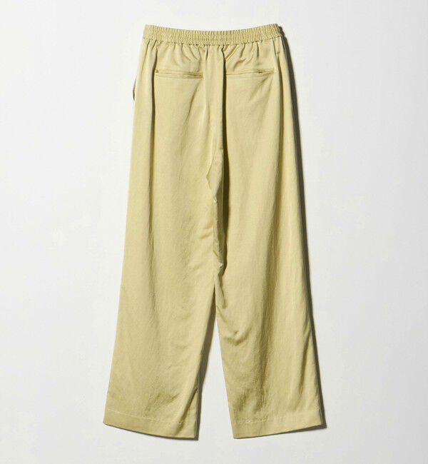 BEAUTY&YOUTH UNITED ARROWS「コットンレーヨンサテン ドローストワイドパンツ」|その他|