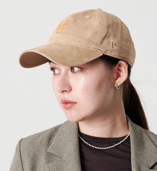 BEAUTY&YOUTH UNITED ARROWS「【別注】＜NEW ERA＞スエードライク ロゴ キャップ」|キャップ・キャスケット|