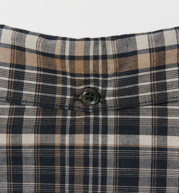 STEVEN ALAN「＜Steven Alan＞ マドラスチェック シングルニードル シャツ LOOSE」|シャツ・ブラウス|