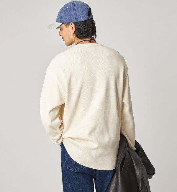 STEVEN ALAN「＜Steven Alan＞ ラダー サーマル クルーネック カットソー NARROW」|Tシャツ・カットソー|