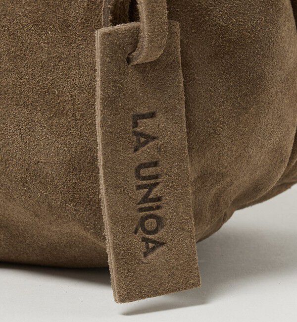 BEAUTY&YOUTH UNITED ARROWS「＜LA UNIQA＞スエード 巾着 バッグ」|ハンドバッグ|