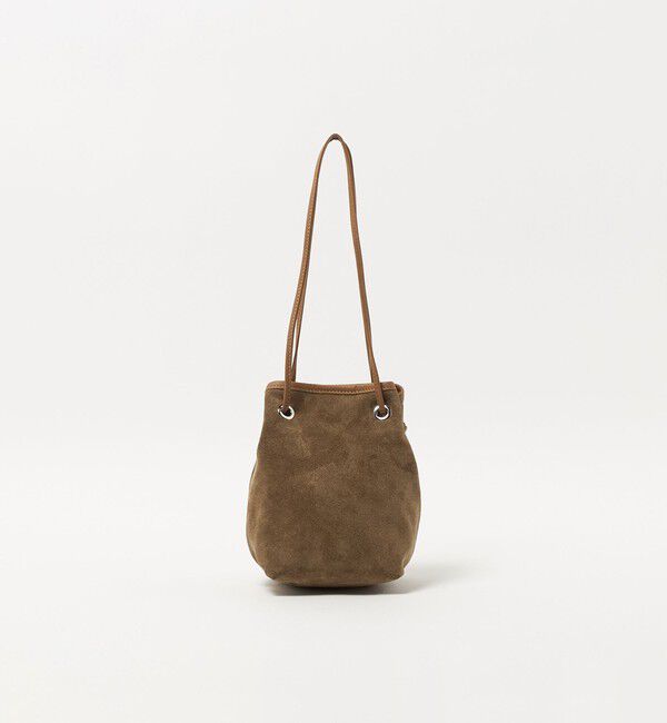 BEAUTY&YOUTH UNITED ARROWS「＜LA UNIQA＞スエード 巾着 バッグ」|ハンドバッグ|