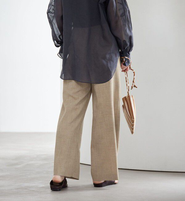 BEAUTY&YOUTH UNITED ARROWS「リネンライク ライトイージーパンツ ウォッシャブル 防シワ」|その他|