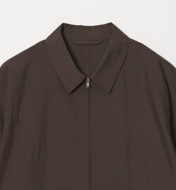 STEVEN ALAN「＜Steven Alan＞ C/PE マイクロチェック ワーク ブルゾン」|ブルゾン・スタジャン|