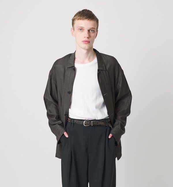 MONKEY TIME「キュプラ コットン フィブリル カバーオール シャツ」|その他|