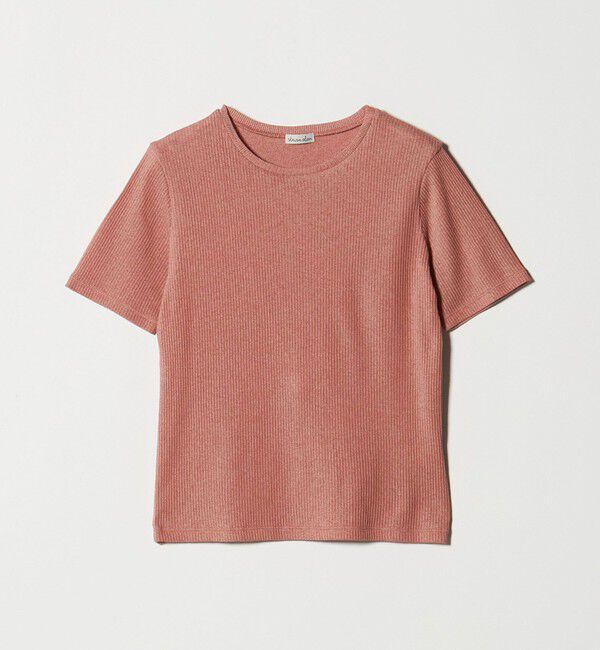 STEVEN ALAN「＜Steven Alan＞リブ ハーフスリーブ プルオーバー」|Tシャツ・カットソー|