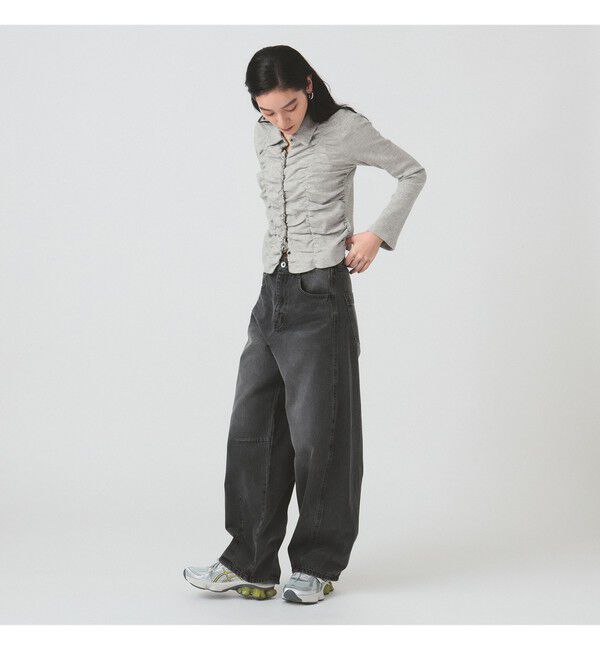Ray BEAMS 「デニム バレル パンツ」|デニム|
