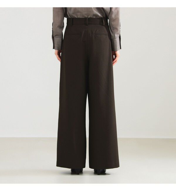 Demi-Luxe BEAMS 「ポプリン 2タックパンツ」|チノ|