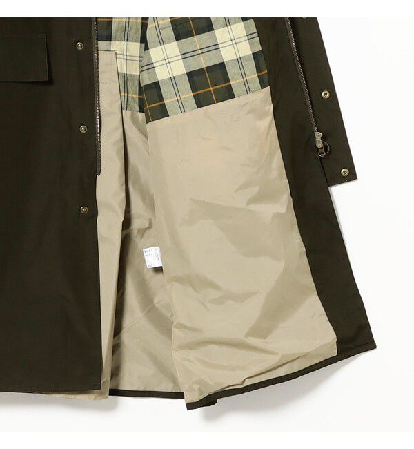 Demi-Luxe BEAMS 「【別注】BARBOUR / BURGHLEY ロングコート」|ダッフルコート|