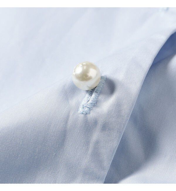 Ray BEAMS 「sister jane / Glassy Bowed Collar ブラウス」|シャツ・ブラウス|