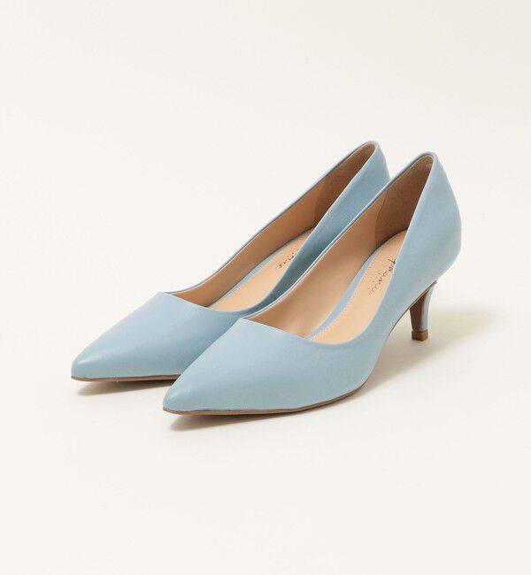 SHIPS any「Stephanie:ヒールパンプス」|パンプス|ライトブルー