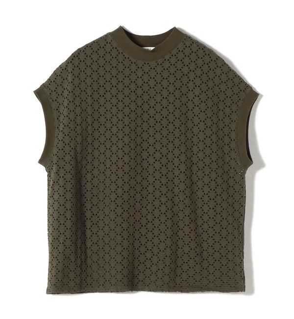 SHIPS for women「《一部追加予約》【WEB限定】〈手洗い可能〉アイレット クルーネック プルオーバー」|Tシャツ・カットソー|