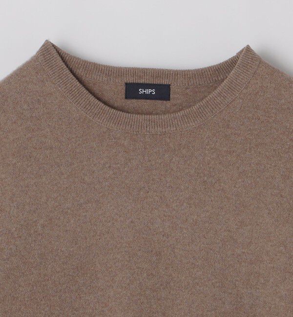 SHIPS「SHIPS: スーパー180'S ラム ウール クルーネック ニット」|ニット・セーター|