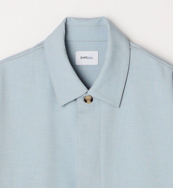 SHIPS any「SHIPS any: 〈手洗い可能〉 ショート ブルゾン 24FW◇」|ブルゾン・スタジャン|