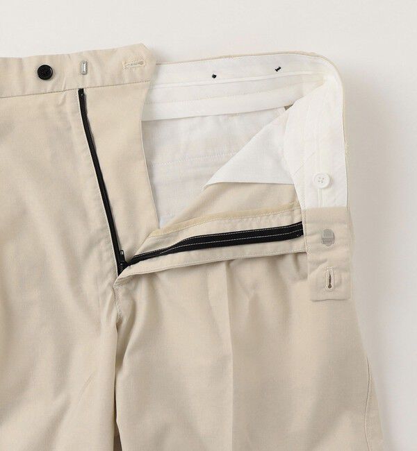 SHIPS any「SHIPS any: 〈接触冷感等〉ハイブリッドリネン 2タック パンツ (セットアップ対応)」|チノ|