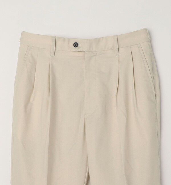 SHIPS any「SHIPS any: 〈接触冷感等〉ハイブリッドリネン 2タック パンツ (セットアップ対応)」|チノ|