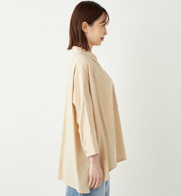 SHIPS Colors 「SHIPS Colors:〈手洗い可能〉ポンチョ シャツ」|シャツ・ブラウス|
