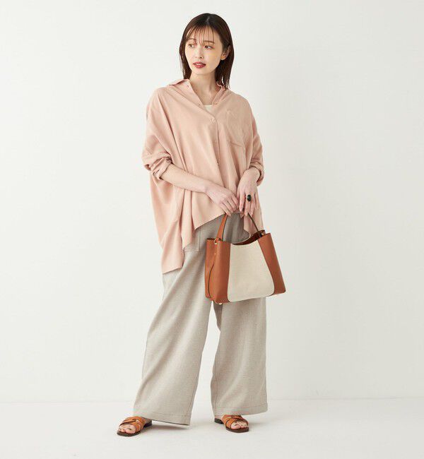 SHIPS Colors 「SHIPS Colors:〈手洗い可能〉ポンチョ シャツ」|シャツ・ブラウス|