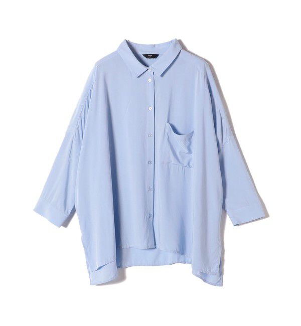 SHIPS Colors 「SHIPS Colors:〈手洗い可能〉ポンチョ シャツ」|シャツ・ブラウス|