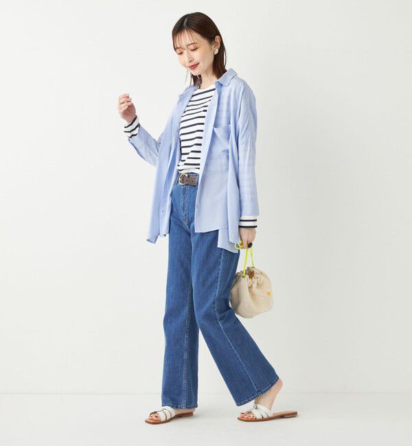 SHIPS Colors 「SHIPS Colors:〈手洗い可能〉ポンチョ シャツ」|シャツ・ブラウス|