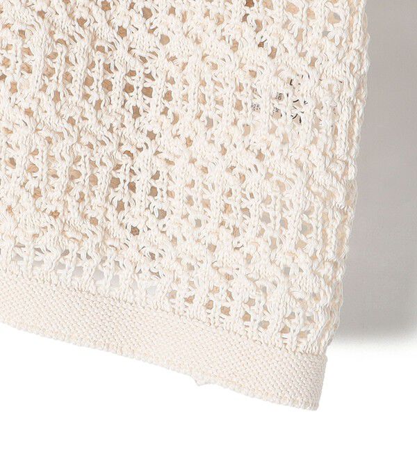 SHIPS for women「〈手洗い可能〉透かし編み 2WAY ニット ジャケット」|カーディガン|