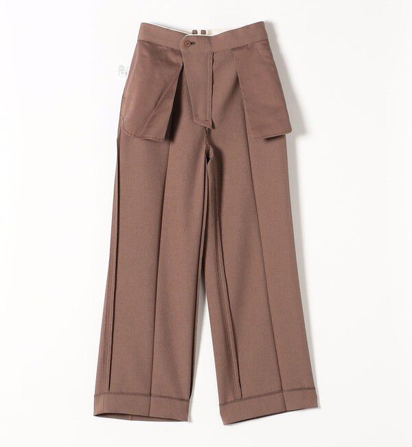 SHIPS any「SHIPS any:〈洗濯機可能〉オックス ウエスト ライン パンツ」|その他|