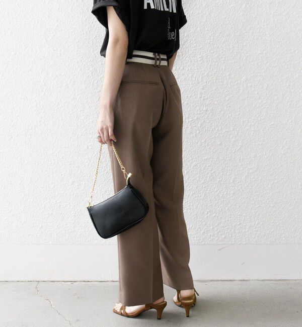 SHIPS any「SHIPS any:〈洗濯機可能〉オックス ウエスト ライン パンツ」|その他|