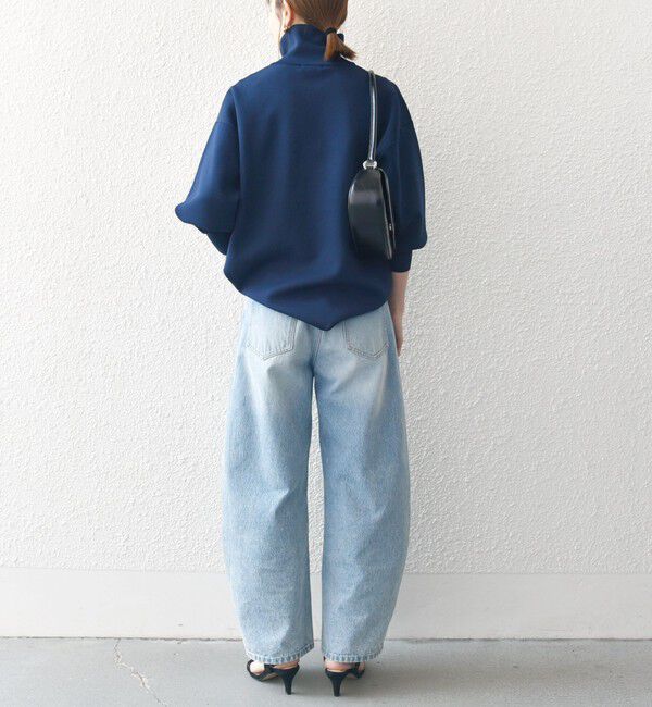 SHIPS any「SHIPS any:〈手洗い可能〉ハーフ ジップ ハイネック プルオーバー」|ニット・セーター|