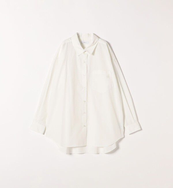 SHIPS any「SHIPS any:〈洗濯機可能〉REPREVE レギュラーカラー ルーズ ポケット シャツ」|シャツ・ブラウス|