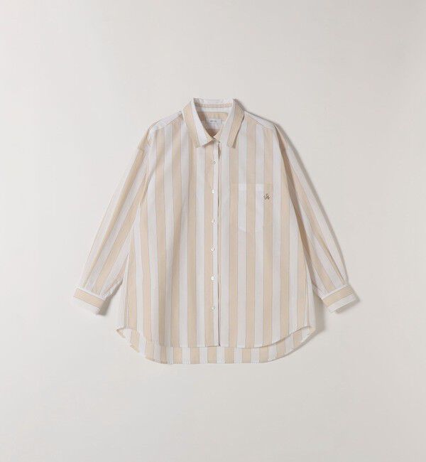 SHIPS any「SHIPS any:〈洗濯機可能〉REPREVE レギュラーカラー ルーズ ポケット シャツ」|シャツ・ブラウス|