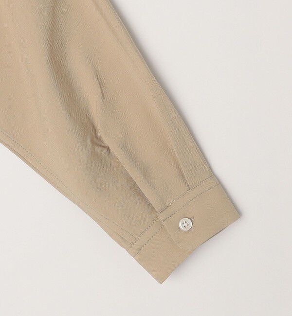 SHIPS any「SHIPS any: 〈洗濯機可能〉ビスコース モザイクツイル ライト オープンカラー シャツ◇」|シャツ・ブラウス|