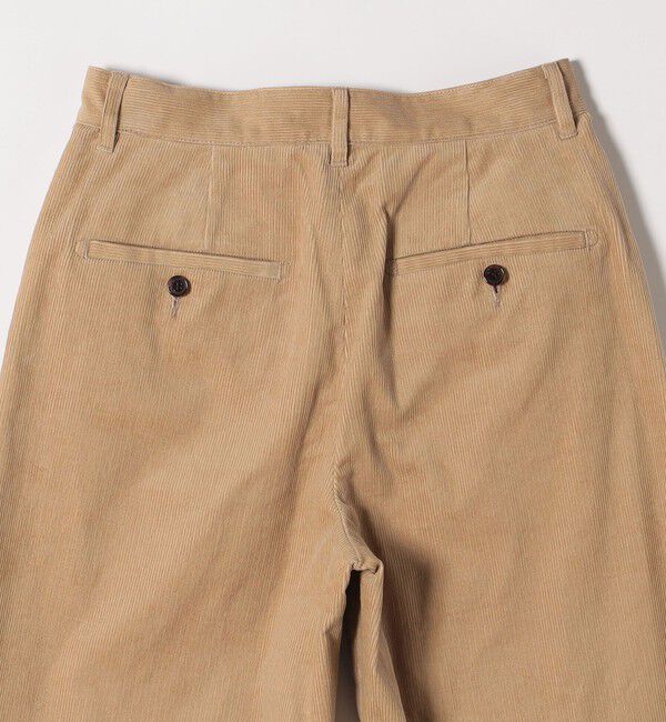 SHIPS any「SHIPS any:〈洗濯機可能〉コーデュロイ フロント ボタン セミワイド パンツ」|その他|