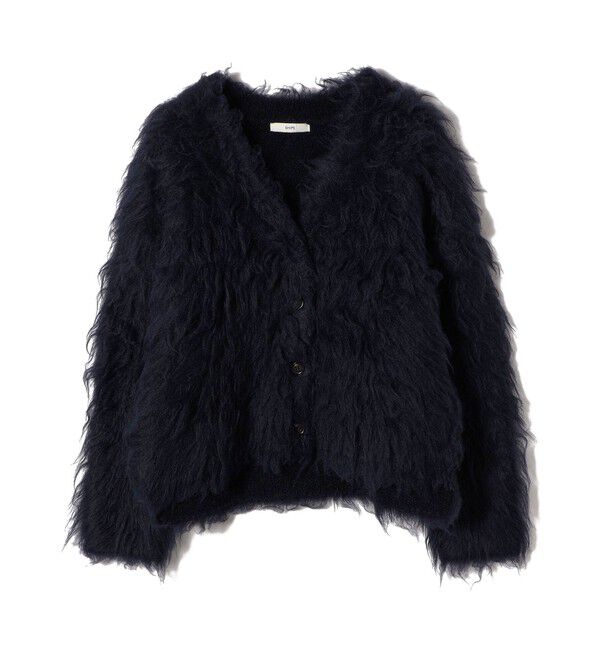 SHIPS for women「〈手洗い可能〉シャギー ファー カーディガン」|カーディガン|