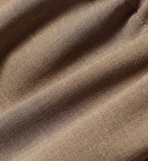 SHIPS for women「〈手洗い可能〉梳毛調 深V ノースリーブ ワンピース」|ワンピース|