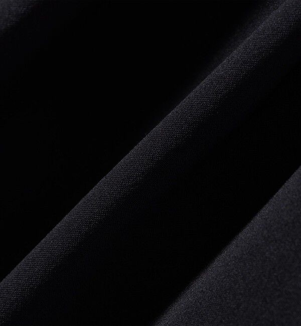 SHIPS for women「〈手洗い可能〉梳毛調 深V ノースリーブ ワンピース」|ワンピース|