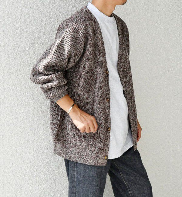 SHIPS any「SHIPS any: 〈手洗い可能〉メランジ カラー ミックス リラックス カーディガン◇」|カーディガン|