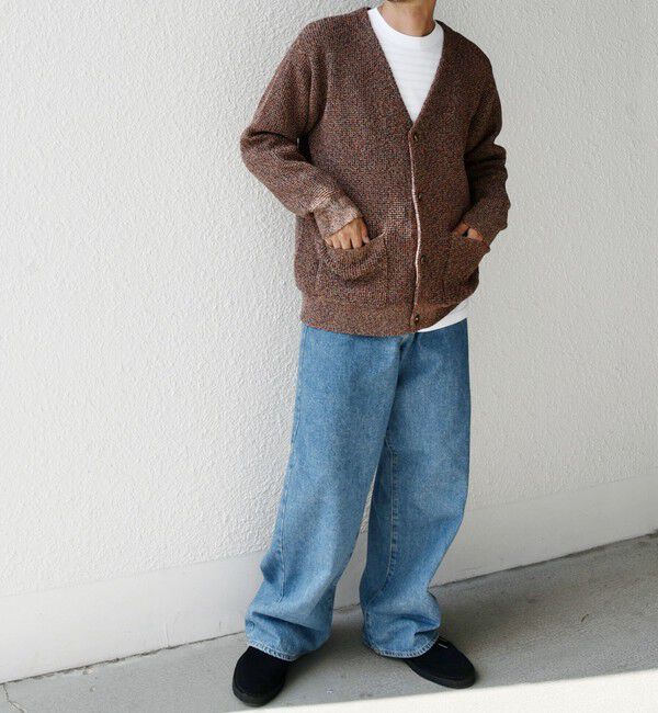 SHIPS any「SHIPS any: 〈手洗い可能〉メランジ カラー ミックス リラックス カーディガン◇」|カーディガン|