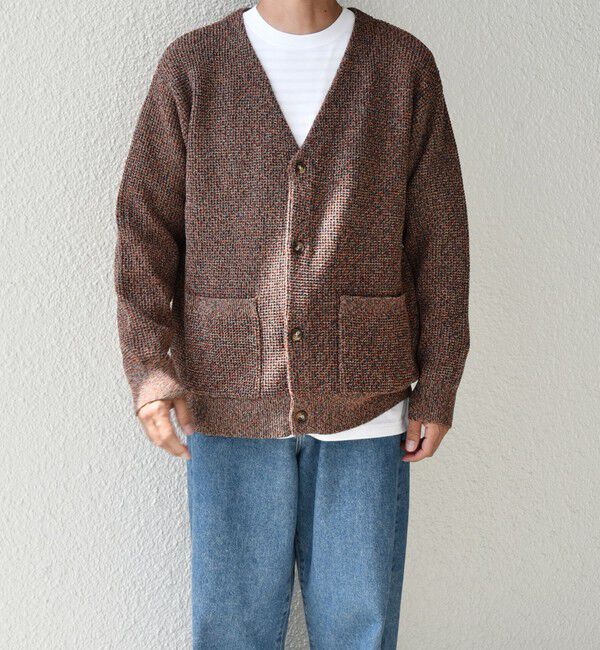 SHIPS any「SHIPS any: 〈手洗い可能〉メランジ カラー ミックス リラックス カーディガン◇」|カーディガン|