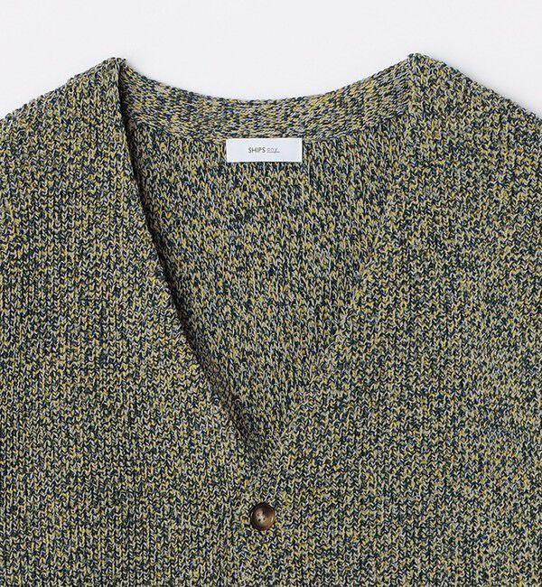 SHIPS any「SHIPS any: 〈手洗い可能〉メランジ カラー ミックス リラックス カーディガン◇」|カーディガン|