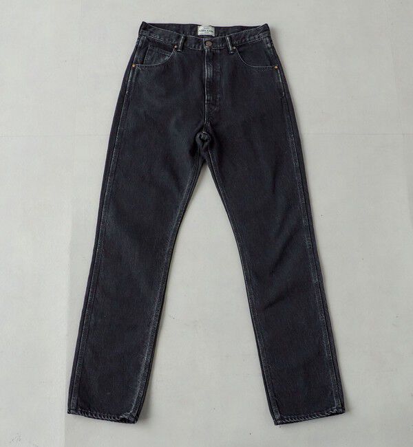 SHIPS for women「SHIPS NINE CASE:ナロー デニム（ブラック）」|デニム|