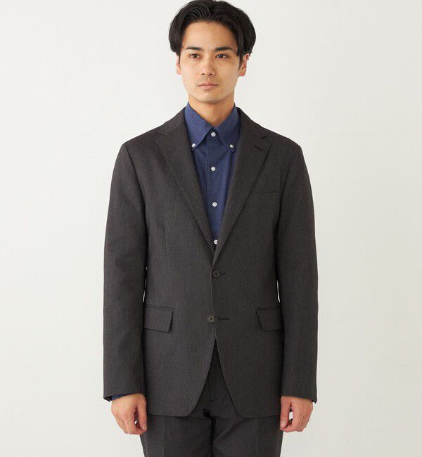 SHIPS Colors 「SHIPS Colors:〈洗濯機可能〉THERMO WALKER(R) ツイル ジャケット」|テーラードジャケット|