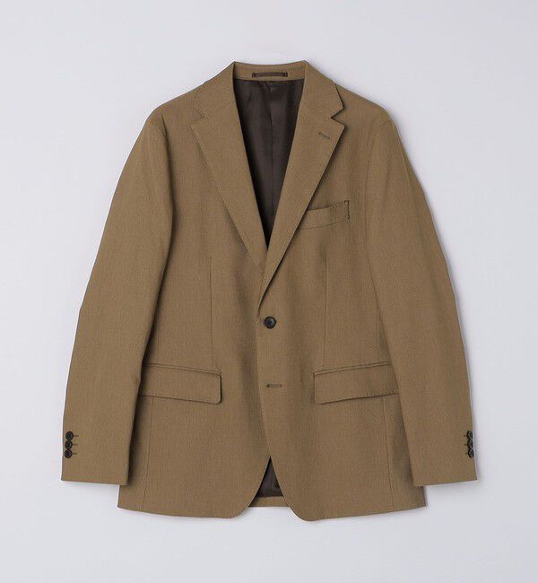 SHIPS Colors 「SHIPS Colors:〈洗濯機可能〉THERMO WALKER(R) ツイル ジャケット」|テーラードジャケット|カーキ